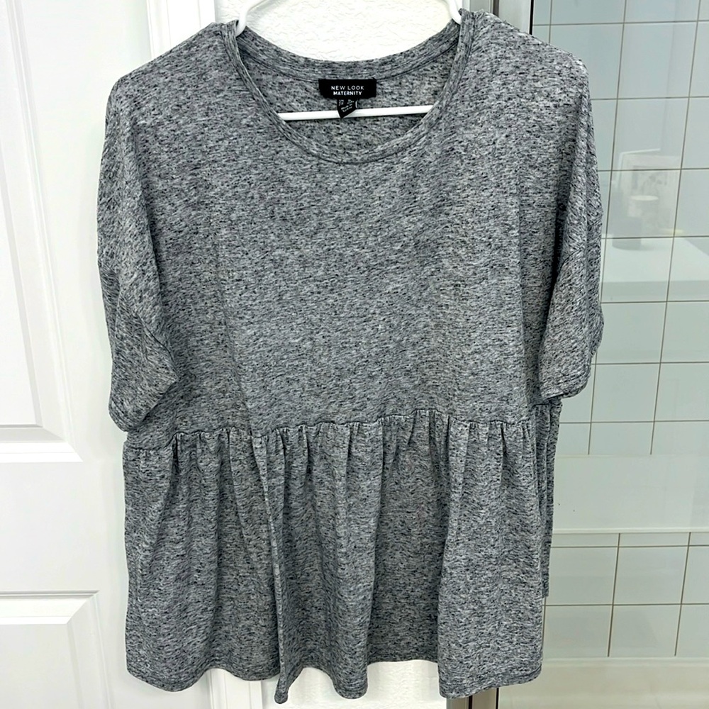 New Look Maternity - Size 12 Peplum Top fits most :)